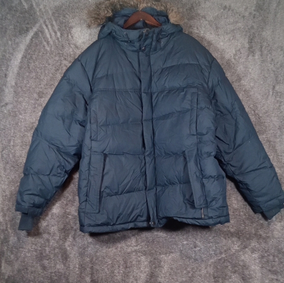 Columbia Omni heat puffer hood coat women's XXLARGE - Picture 3 of 11